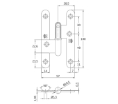 PERNIO AMIG MODELO 405 IZQUIERDA