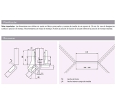 BISAGRA BLUM 79B9658 CLIP BLUMOTION ACODADA