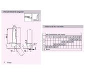 BISAGRA BLUM 73B3550 CLIP BLUMOTION RECTA