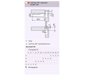 BISAGRA BLUM 70T5550TL CLIP TOP SIN MUELLE