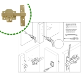 CERROJO SEGURIDAD AMIG MODELO 1