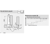 FRONTISSA BLUM 73B3550 CLIP BLUMOTION RECTE